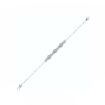 14K White Gold Bracelet With 1.01 Carat White Diamonds
